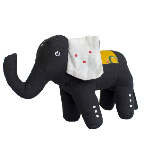 Black Elephant Stuffed Animal