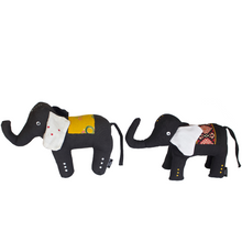 Load image into Gallery viewer, Black Elephant Stuffed Animal