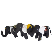 Load image into Gallery viewer, Black Elephant Stuffed Animal