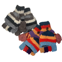 Load image into Gallery viewer, Hand Knit Fingerless Gloves