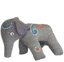 Load image into Gallery viewer, Grey Elephant Stuffed Animal