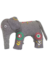 Load image into Gallery viewer, Grey Elephant Stuffed Animal