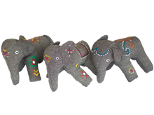 Load image into Gallery viewer, Grey Elephant Stuffed Animal