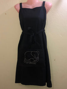 Mom and Baby Elephant Apron